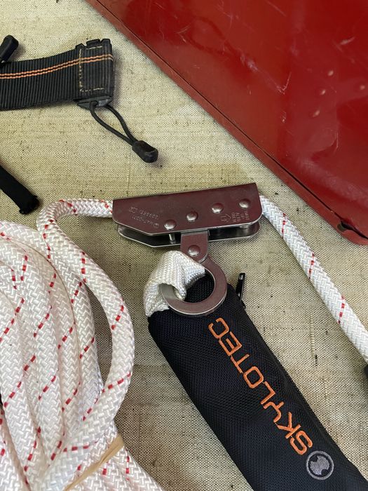 ham de siguranță alpinism utilitar pentru lucrul la înălțime Skylotec Ignite Neon