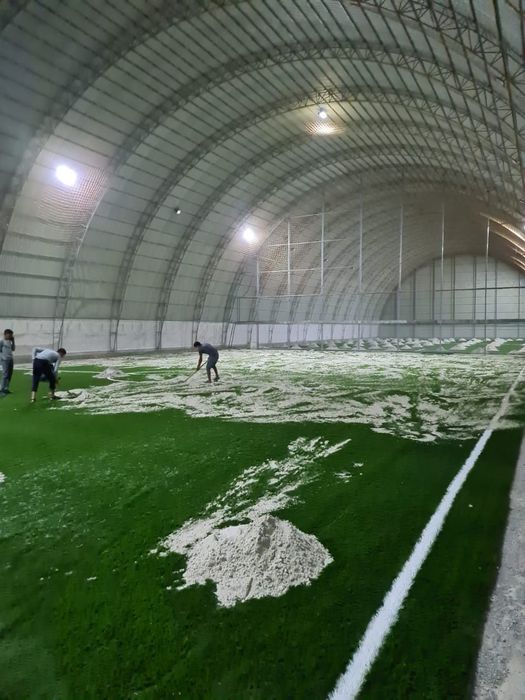 Мини стадион крытые  строительство