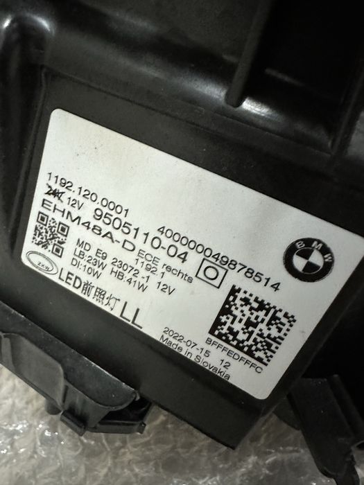 Фар десен BMW G22 G23 G26 G80 G82 G83 Перфектен