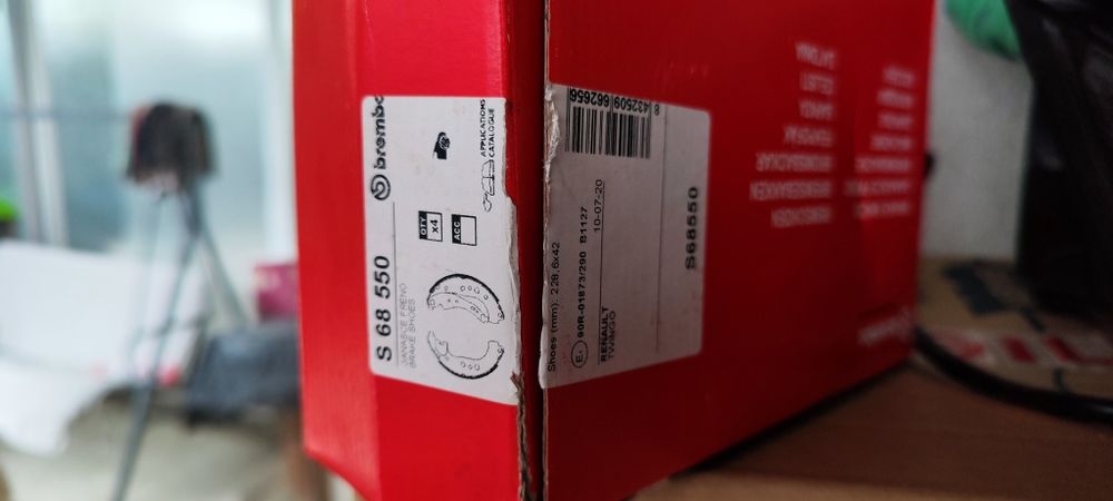 Saboti frînă Brembo S 68 550 Opel Astra G