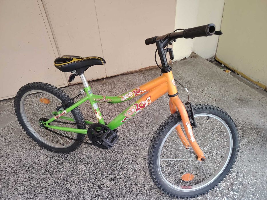 Детски велосипед в отлично състояние. Размер 20" Без скорости.