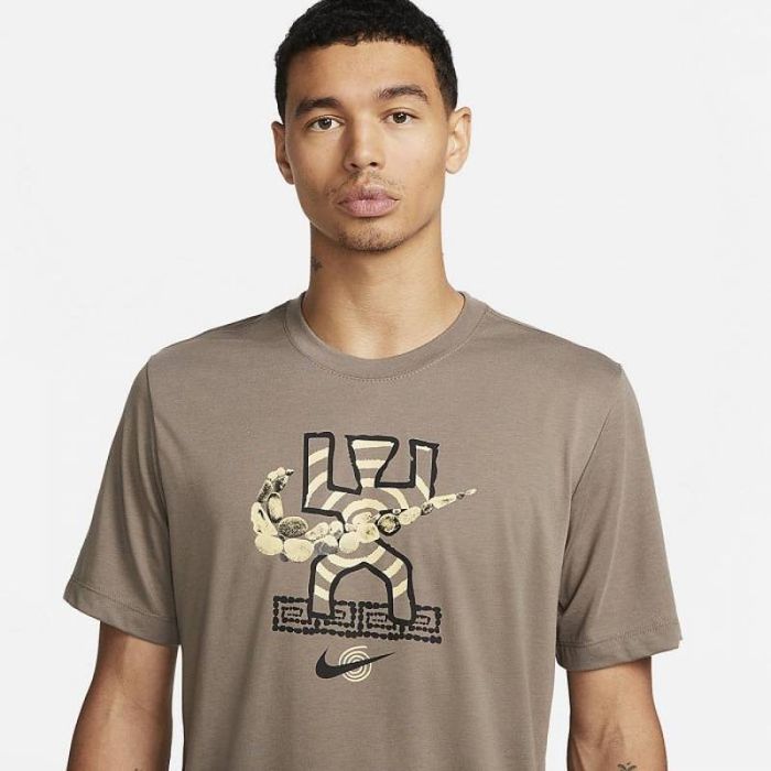 Nike DRI-FIT Tee оригинална тениска 2XL Найк памук спорт фланелка фитнес тренировки