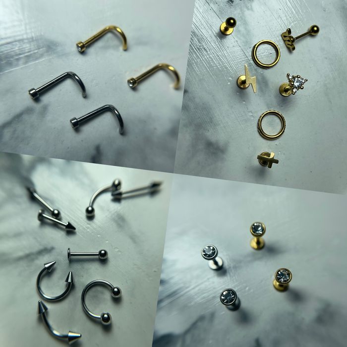 Продаются новые изделия для пирсинга из Мед.стали/Титана/Серебра