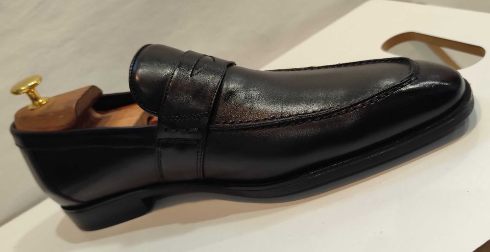 Pantofi loafer penny 41 41.5 GEOX NOI piele naturala moale