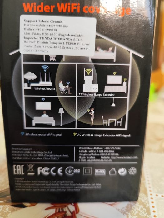 Extender internet Tenda