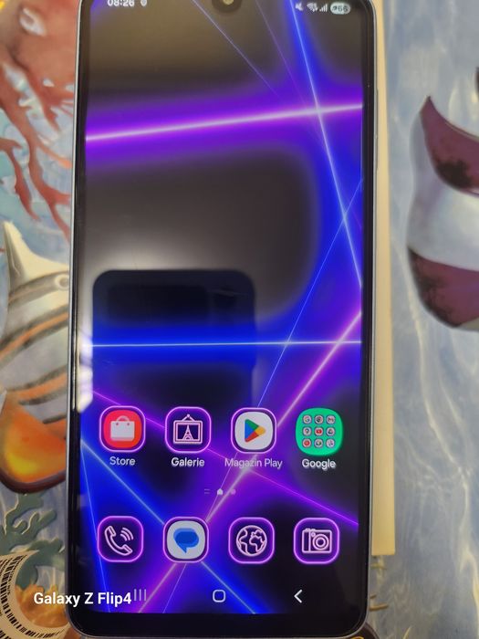 "Samsung A33 5G 128GB Blue - Impecabil (Ca nou) - Full Box"