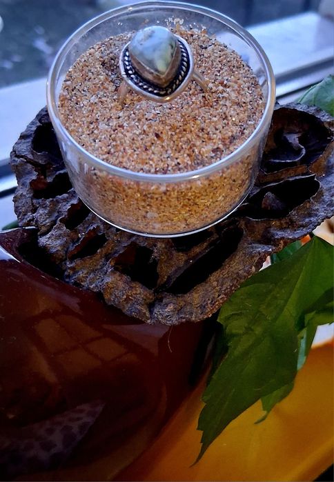 Inel argint 925 Larimar natural