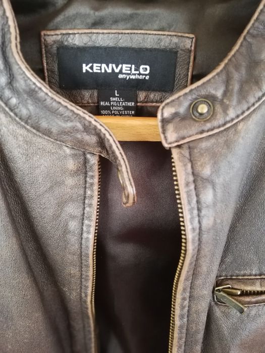 Geaca piele dama Kenvelo mărimea L