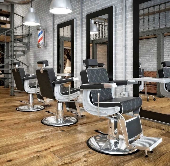 Бръснарски стол Karl - бърза доставка - наличен