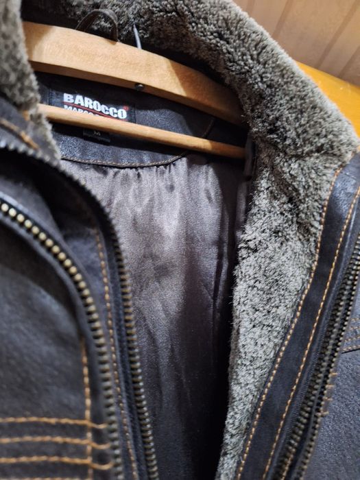 Мужская кожаная куртка