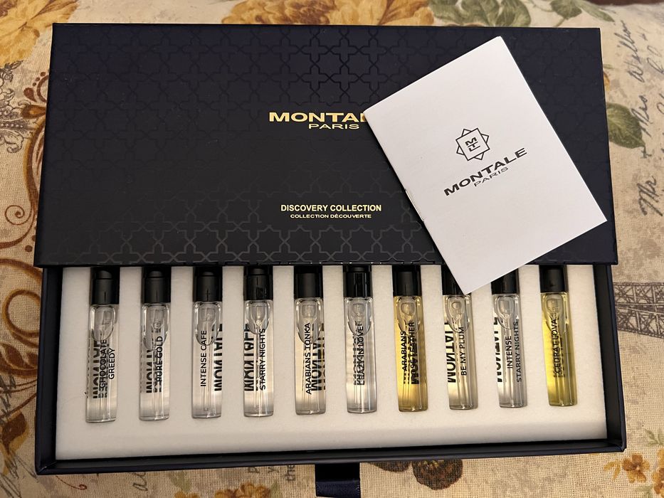 Комплект от 3 броя оригинални мостри Montale Paris (2 ml) – Intense Cafe, Starry Nights, Cedrat Lova
