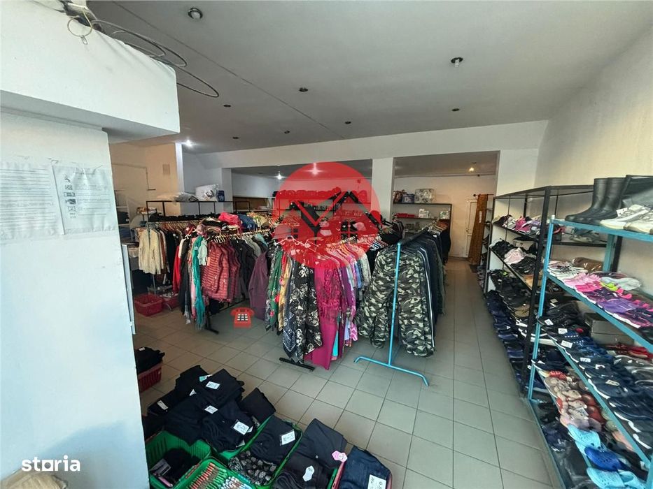 Spatiu comercial ultracentral de închiriat, 100mp, open space, vad foa