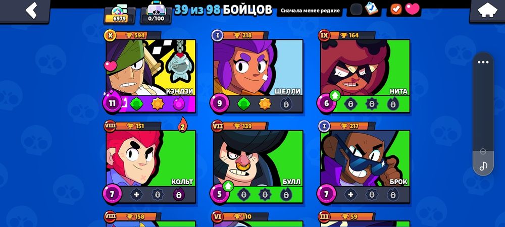 Продам аккаунт Brawl Stars