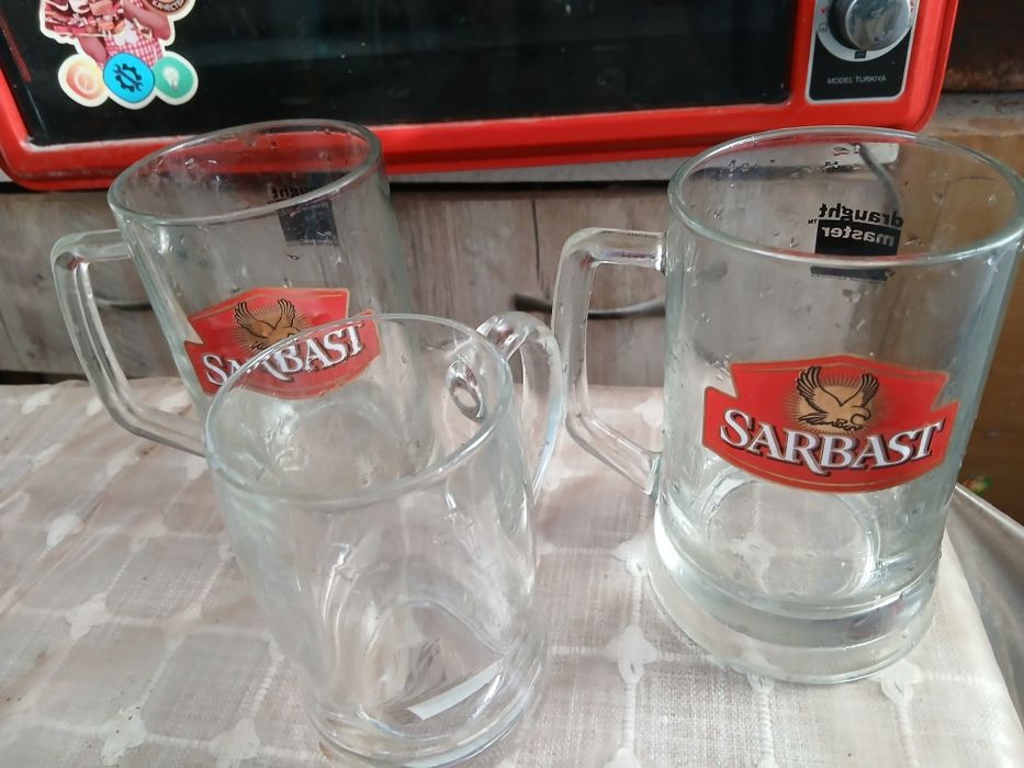 Кружки продам стеклянные