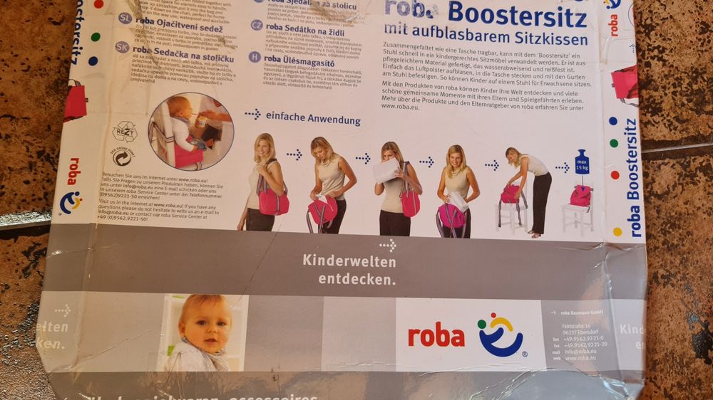 Înălțător scaun masa (travel booster)
