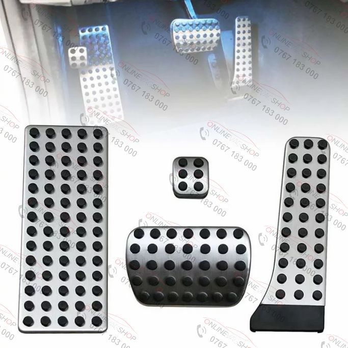 Pedale inox Mercedes A B C E S CLS GLK ML GLA classe