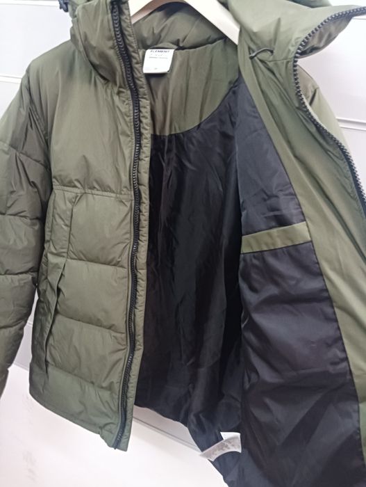 Водоустойчиво яке ELEMENT L , XL ново мъжко зимно зелено