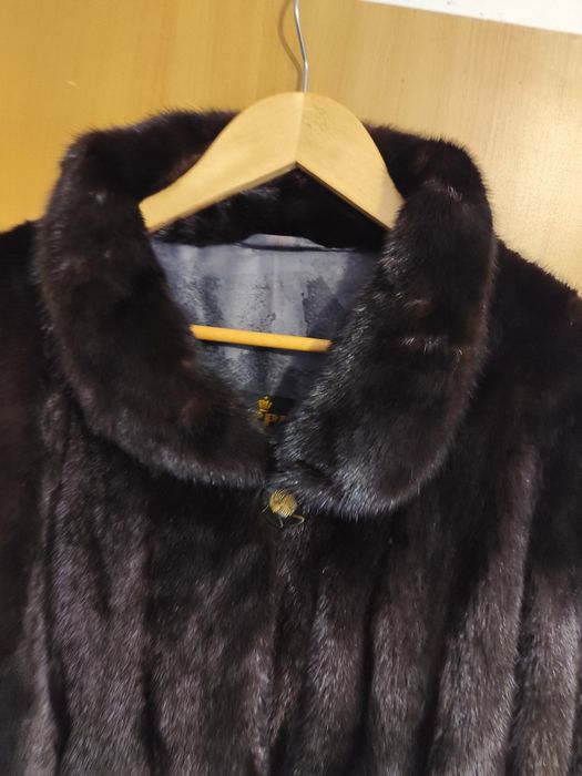 Haină blană naturală de vizon