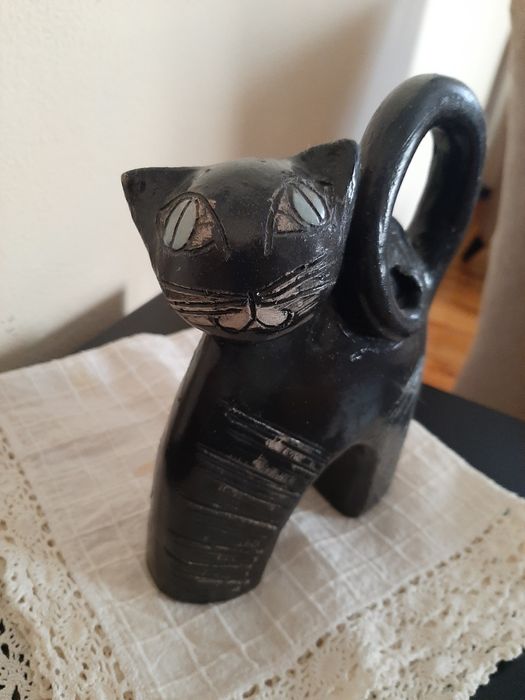 Керамично коте около 20см