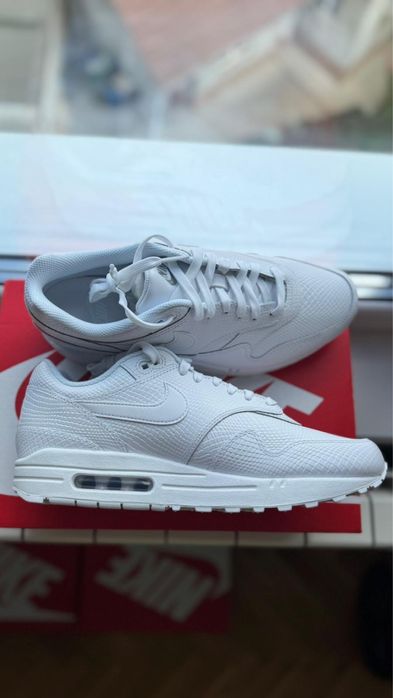 Nike Air Max 1 White Snakeskin