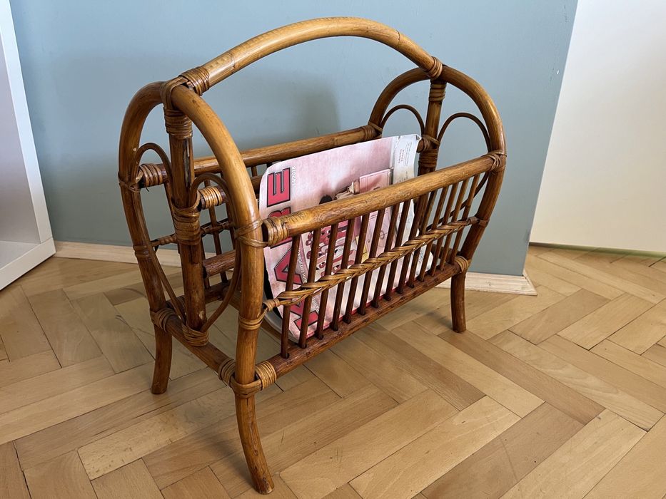 Бамбукова поставка за списания / 70-те