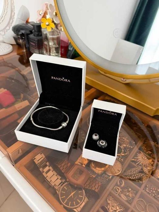 Bratara PANDORA + charm