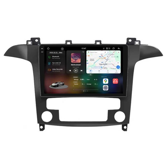 Navigatie Dedicata Ford S-Max (2006 - 2015), 9Inch, BT, WiFi, Carplay