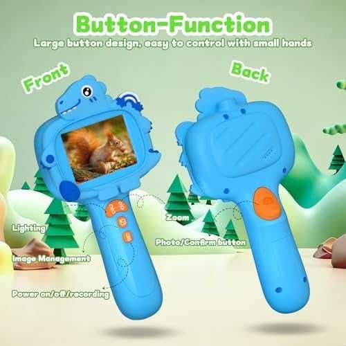 Нов Детски бороскоп 1080P с фото видео водоустойчива сонда LED светлини и IPS екран