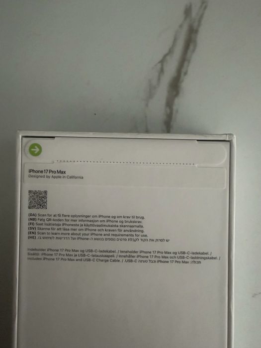 iPhone 17 Pro Max 1TB SIM+Esim Silver