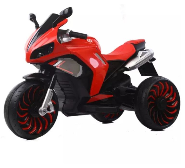 Motocicleta pentru copii model XXL,cu doua motoare