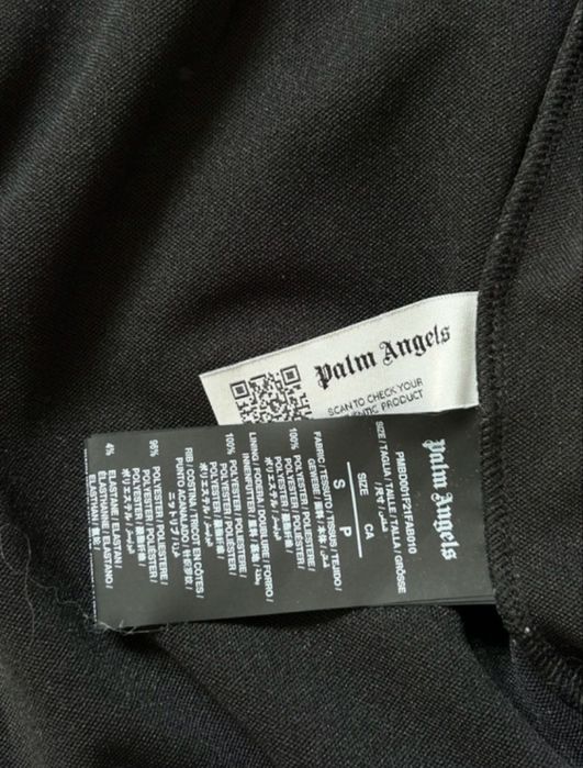 Vand bluza cu fermoar marca Palm Angels, purtata de doua ori, in condi
