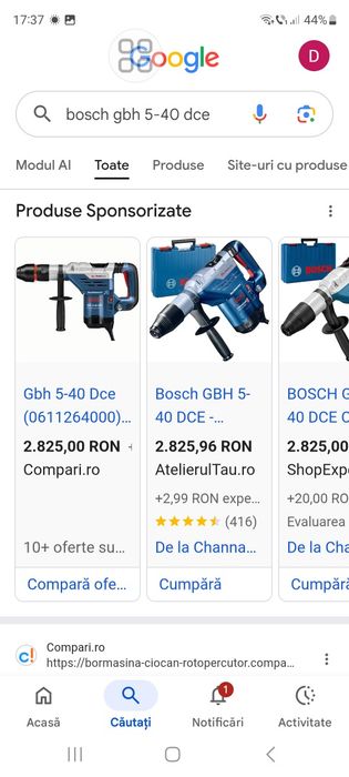 Rotopercutor BOSCH GBH 5-40DCE