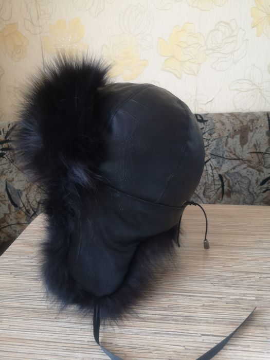 Меховая шапка детская