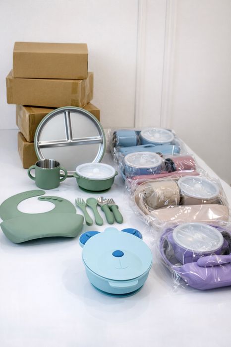 Детская безопасная посуда!