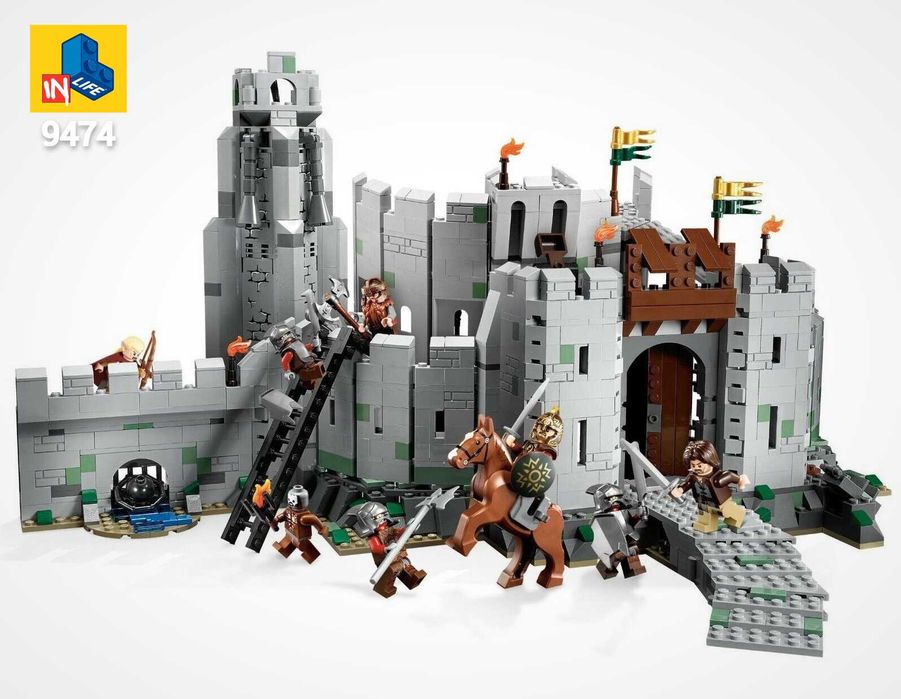 NOU TIP le go 9474 cetate Helms Lord of the Rings Stapanul Inelelor