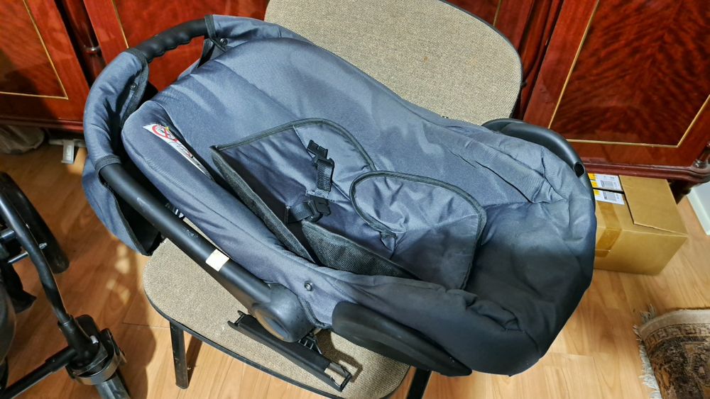 Carucior krausman 3 in 1 combo max grey