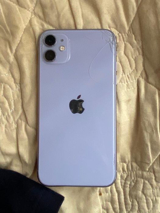 айфон 11 сиреневый