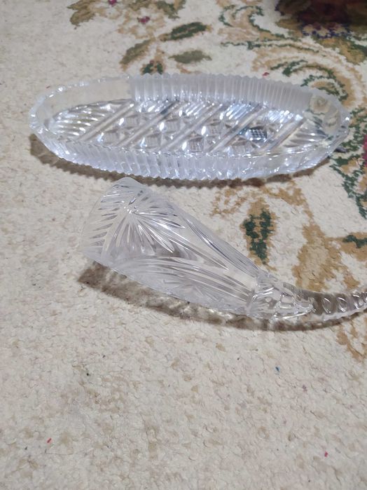 Хрустальная посуда разная