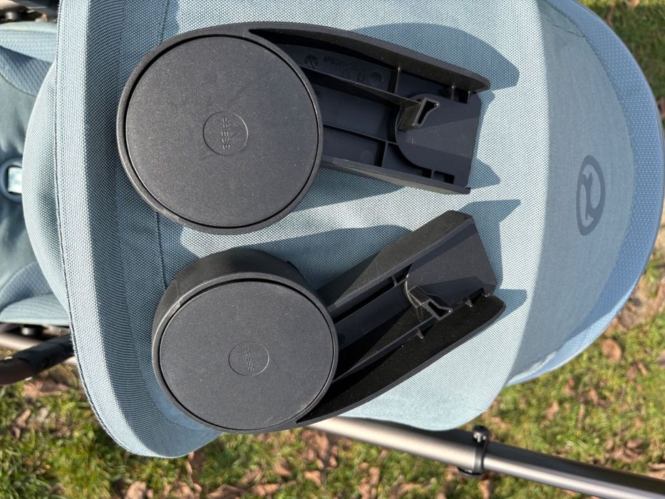 Cybex, Balios S Lux 2 in 1 TPE B, Stormy Blue + adaptori scoica auto