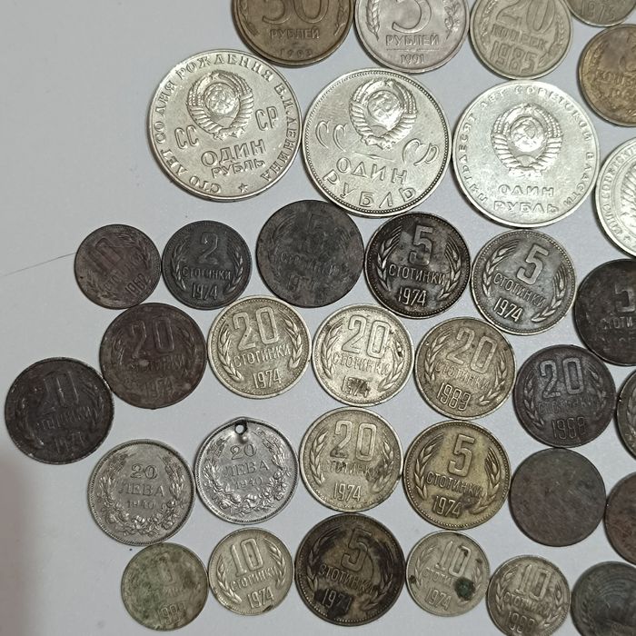 Стари монети пари и  стотинки