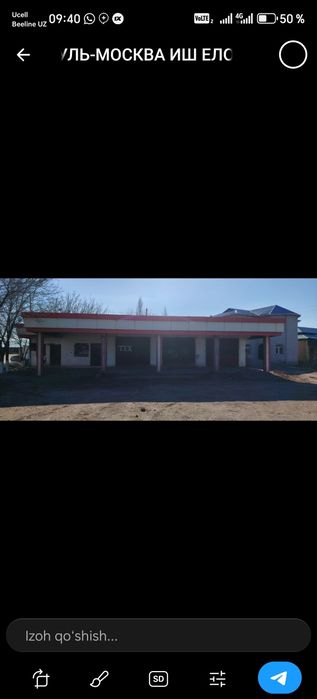 Автотех сотилади Турткул хоким боги якинида катта йул усти