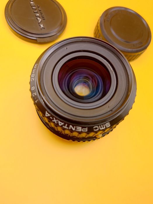 Obiectiv Pentax A 28mm 2,8 tokina 135mm 2,8