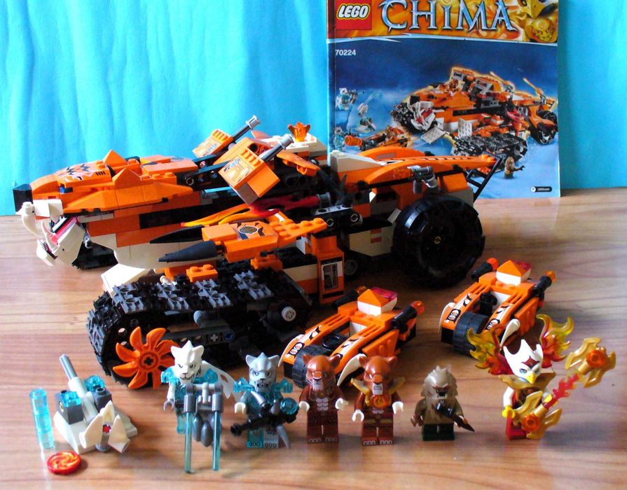LEGO® Legends of Chima - модели 70141, 70224,70001 и 70143
