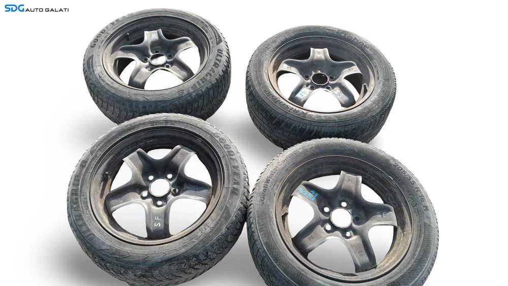 Set 4 Jante Roti Tabla 205 55 R16 6½Jx16H2 ET39 Opel Zafira B 2005 - 2011 Cod 2160131 [MX0317]