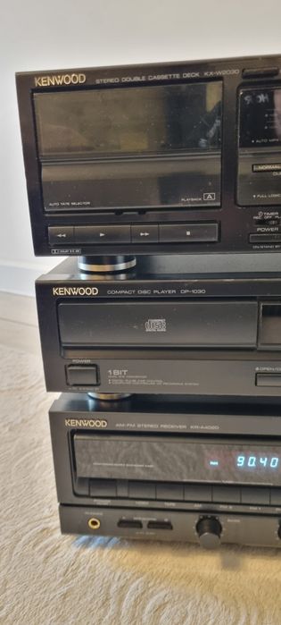 Linie Kenwood, receiver, cd player si dublu deck, perfecta stare