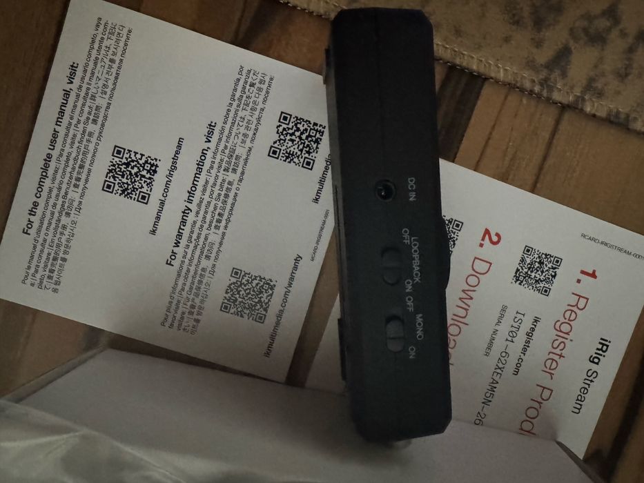 IK Multimedia iRig Stream