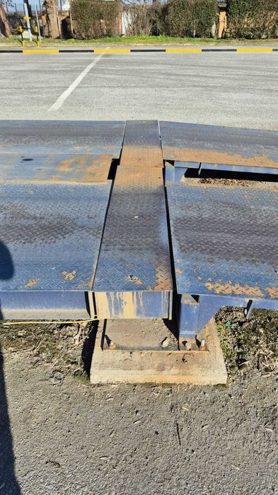 Remat Alba vinde cantar auto 60 tone cu structura metalica