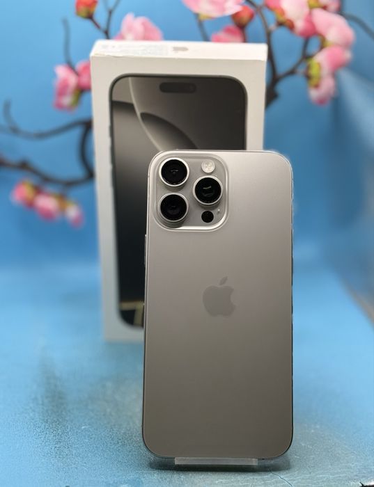 ПЕРФЕКТЕН!!! Apple iPhone 16 Pro Max, 256GB, 5G, Natural Titanium