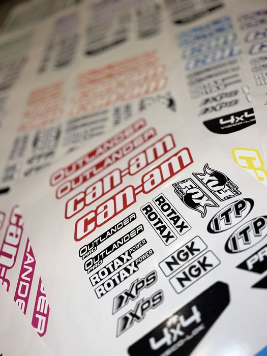 ATV Stickere , laminate, STOC NOU