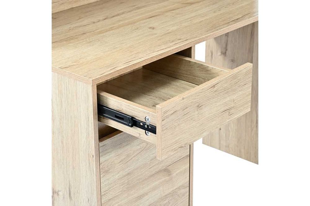 Бюро Puzzle-home Secreta, ПДЧ, БЯл или Дъб, 110х50х135см